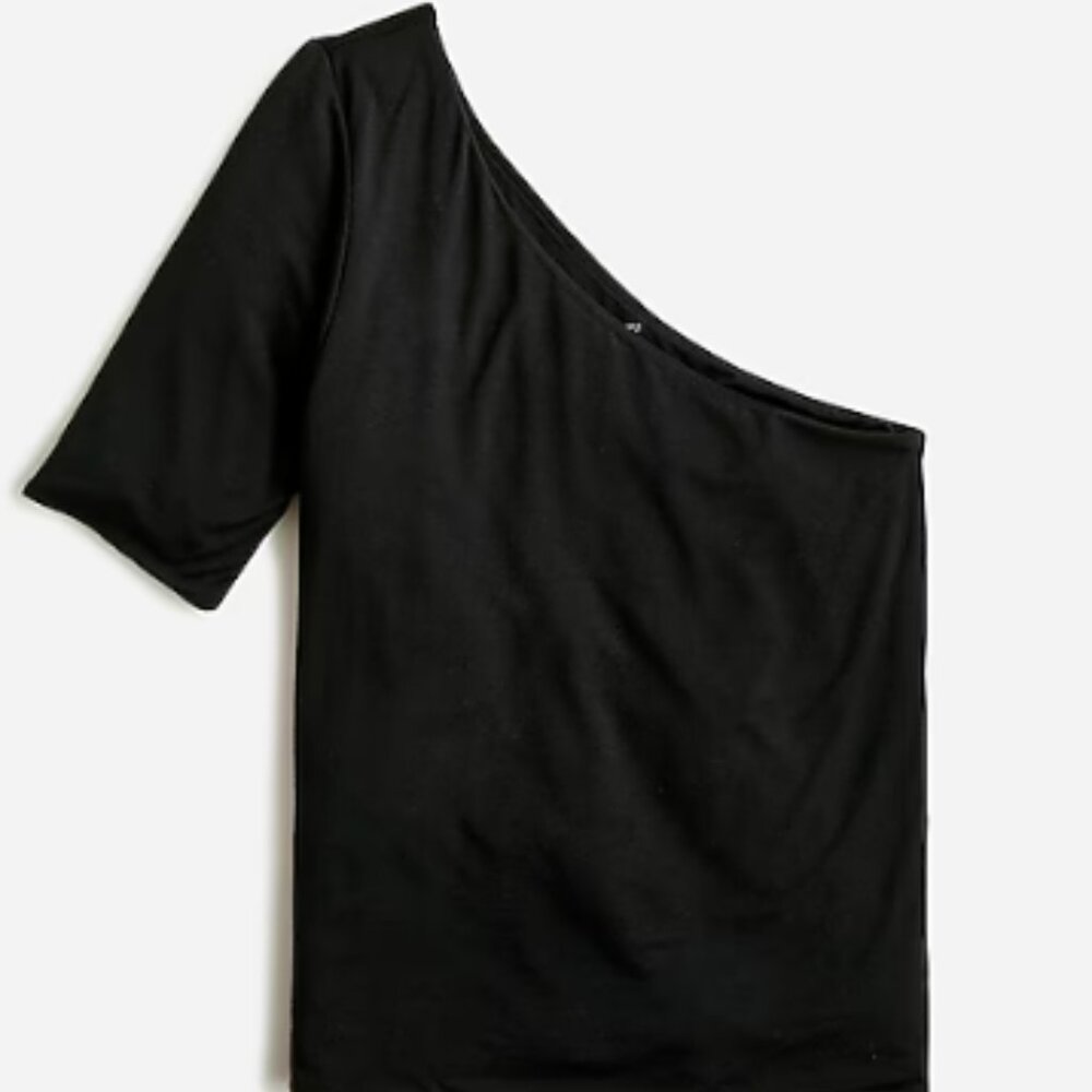 J.Crew one shoulder shirt, size M.